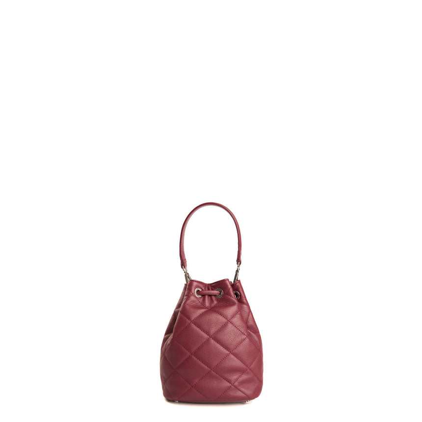 MINI BUCKET SOFIE BURGUNDY