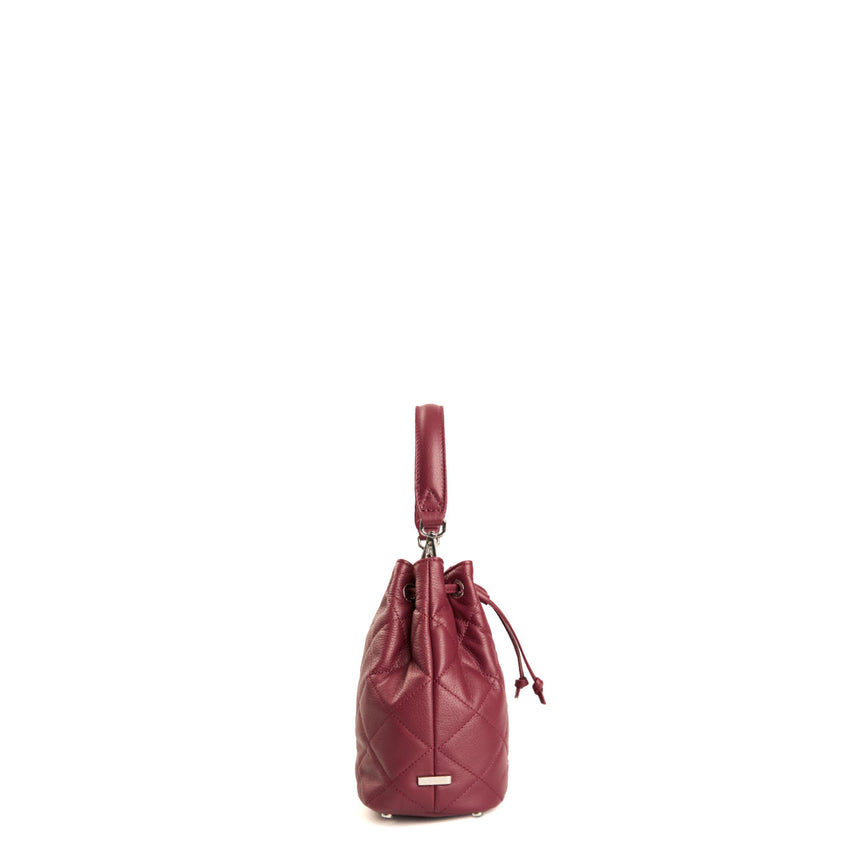 MINI BUCKET SOFIE BURGUNDY