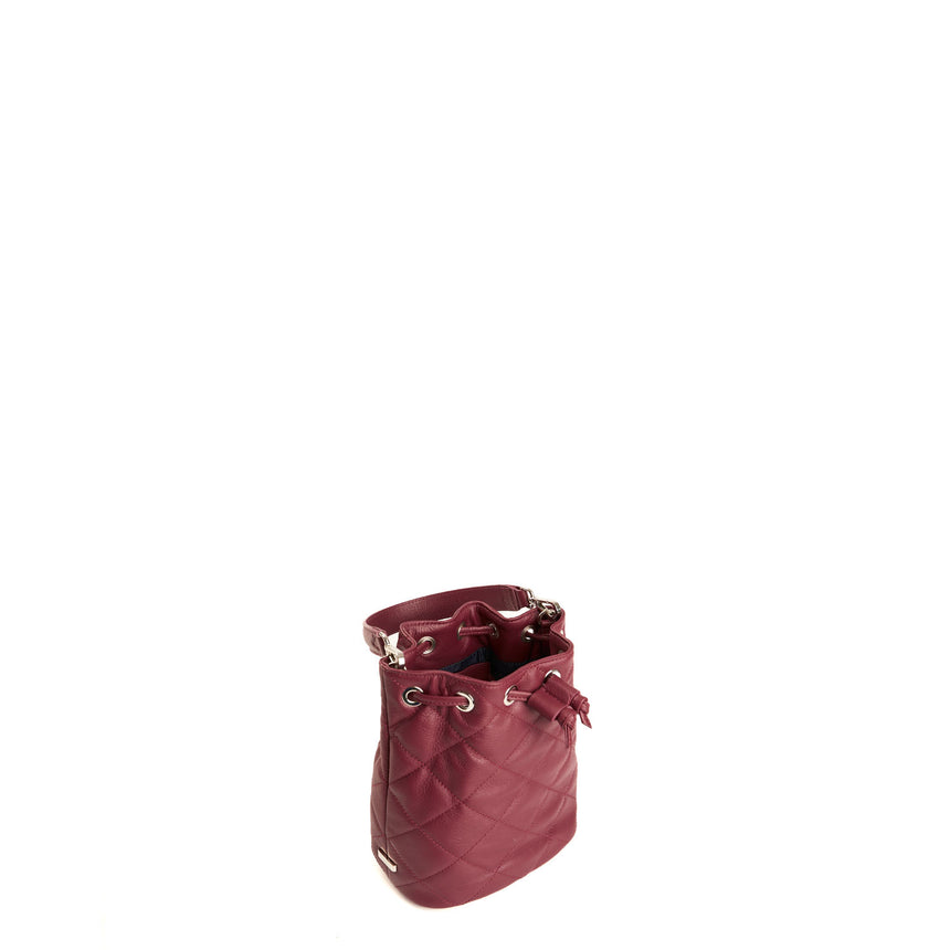 MINI BUCKET SOFIE BURGUNDY