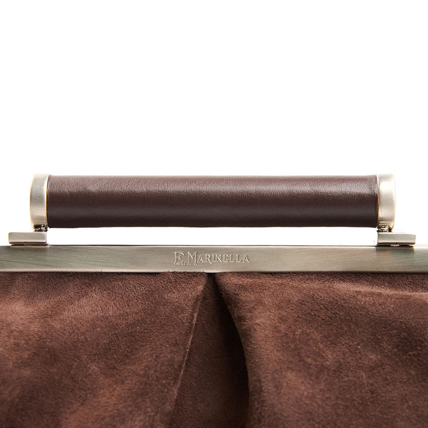 DARK BROWN PARTY CLUTCH