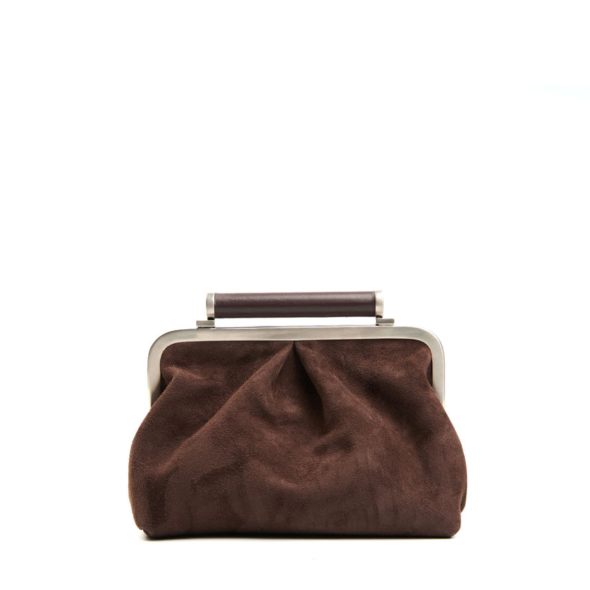 DARK BROWN PARTY CLUTCH