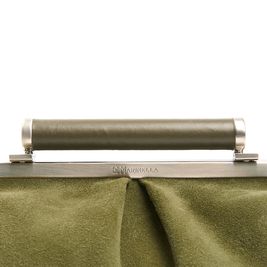 PARTY CLUTCH VERDE OLIVA