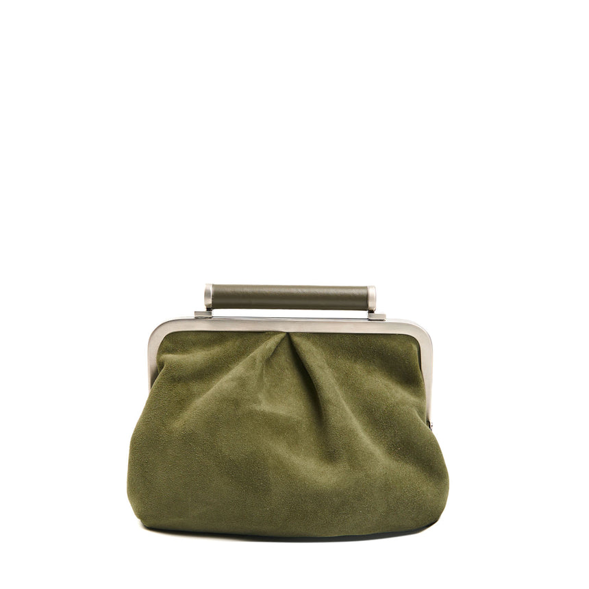 PARTY CLUTCH VERDE OLIVA