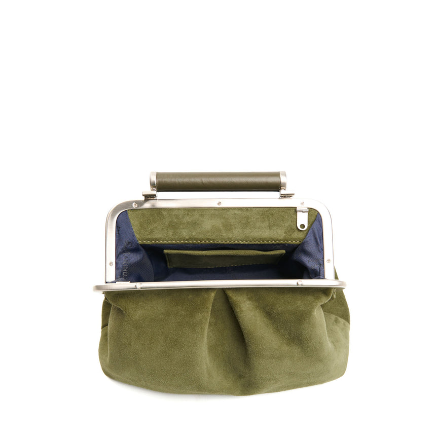 PARTY CLUTCH VERDE OLIVA