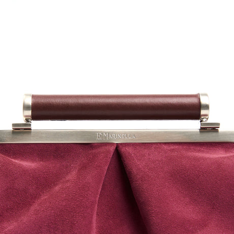 BURGUNDY PARTY CLUTCH