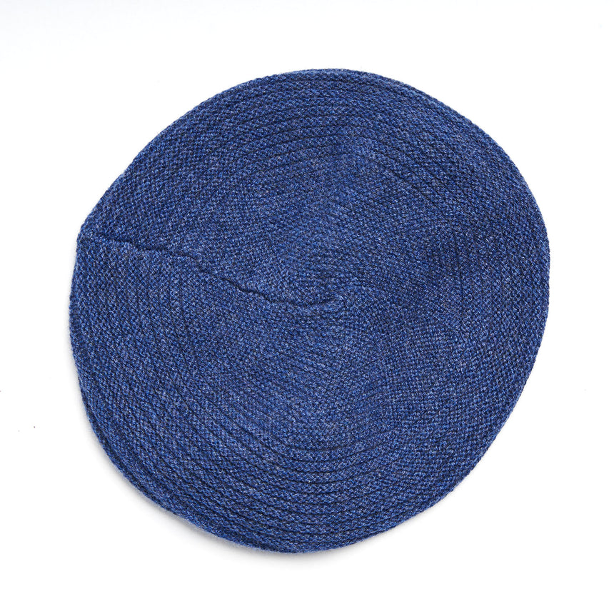 CAPPELLO BASCO A RIGHE BLU