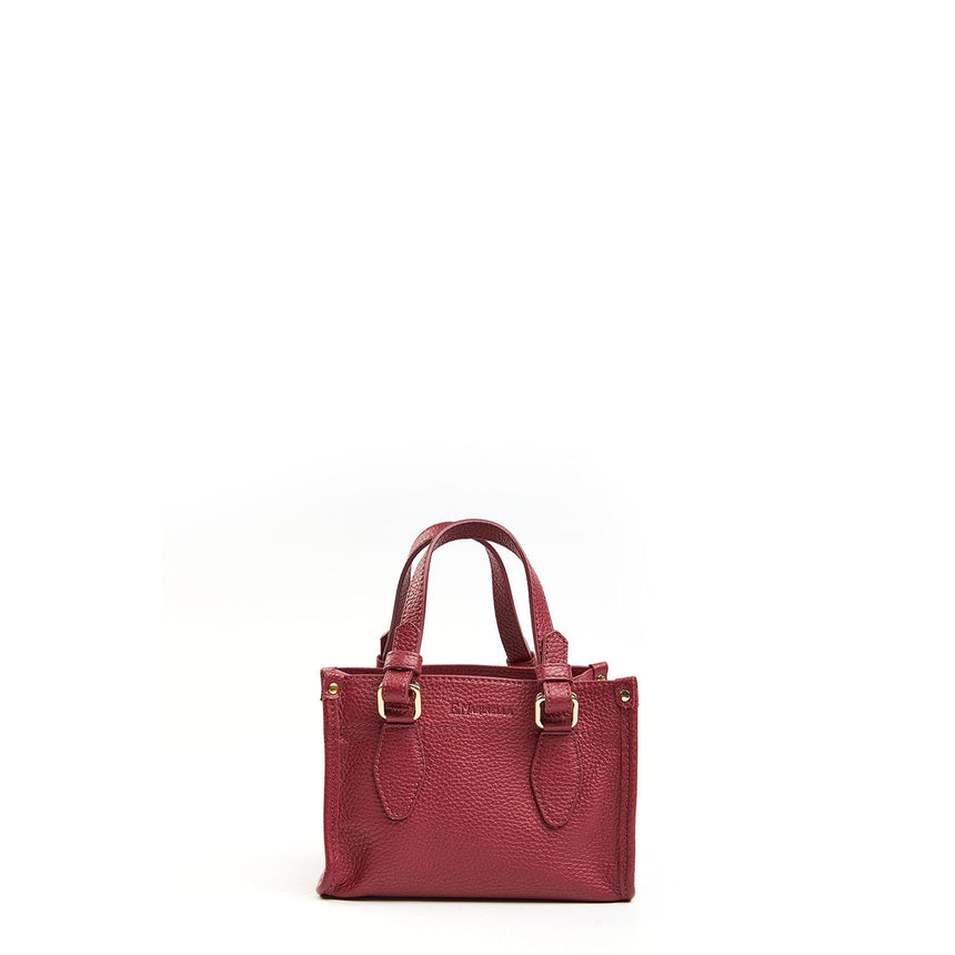 BORSA SHOPPING MINI BORDEAUX