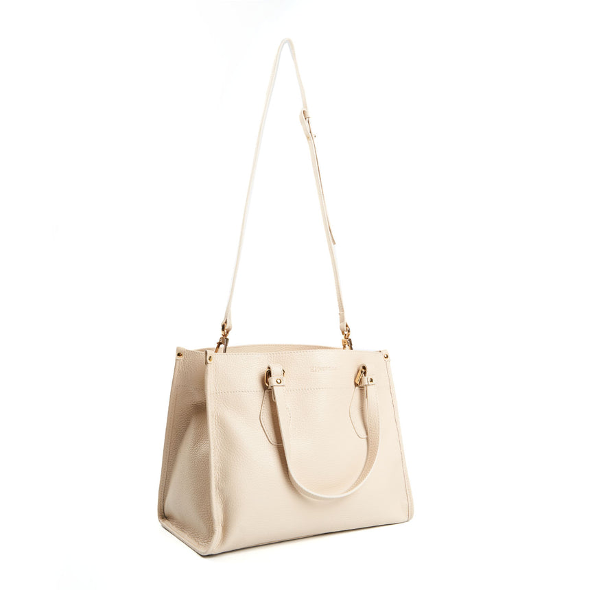 BORSA SHOPPING BEIGE