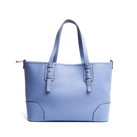 TOTE BAG AZZURRO POLVERE