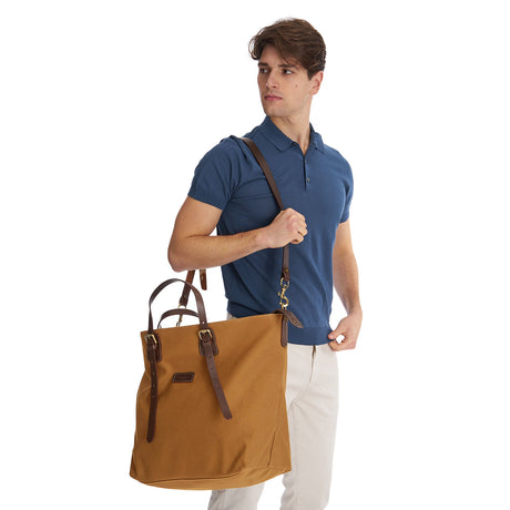 BORSA WEEKEND MARRONE CHIARO