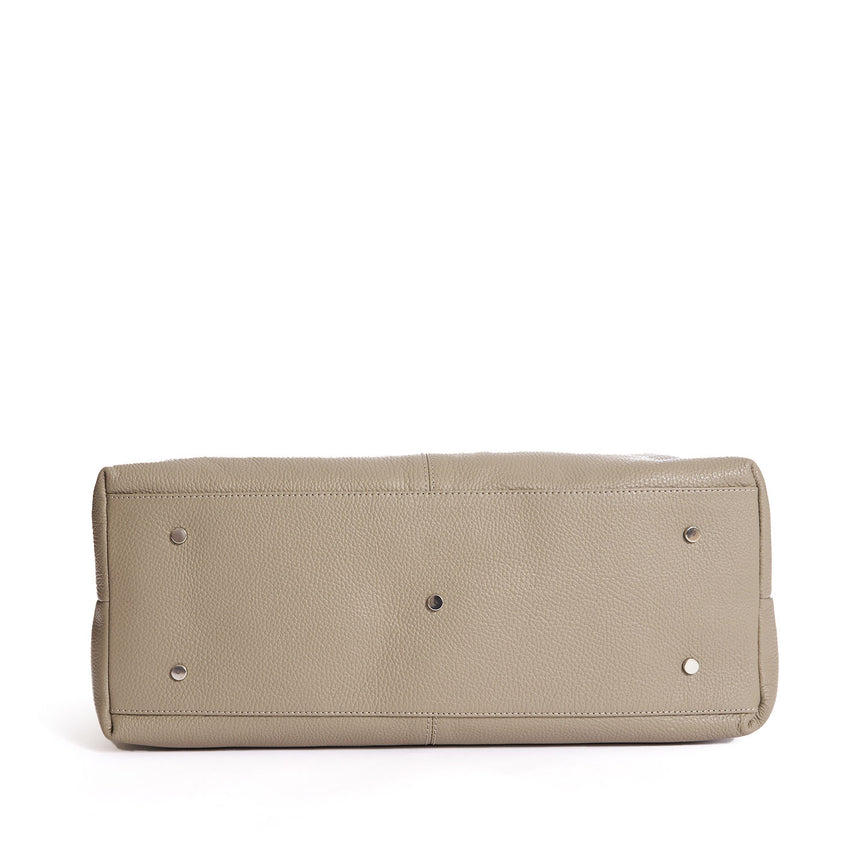 BEIGE TRAVEL BAG