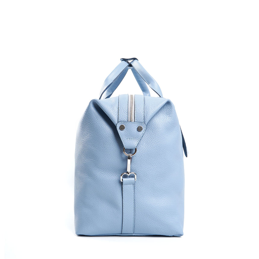 LIGHT BLUE LADY WEEKEND BAG