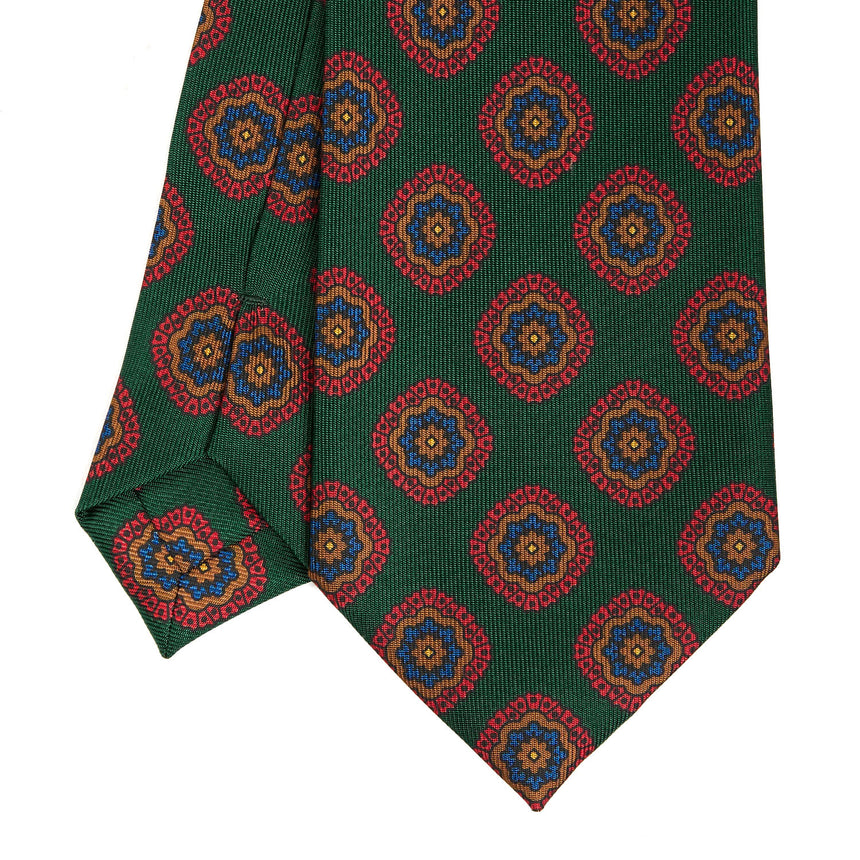 CHRISTMAS BOX WITH GREEN HERITAGE COLLECTION TIE