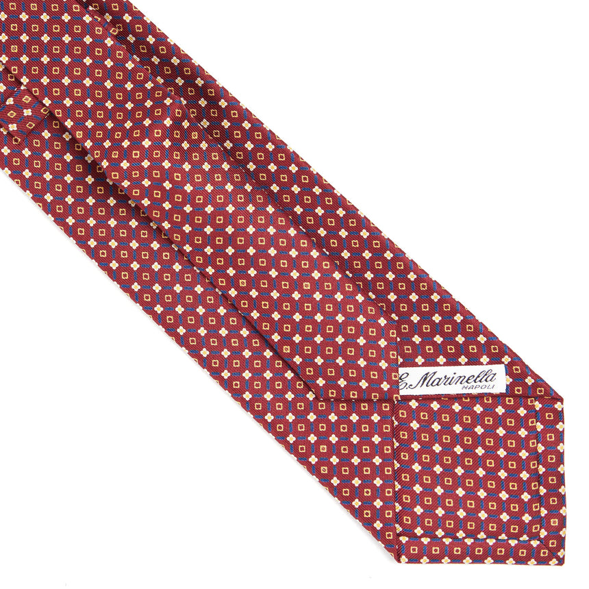 CHRISTMAS BOX WITH BURGUNDY EXTRA LONG TIE