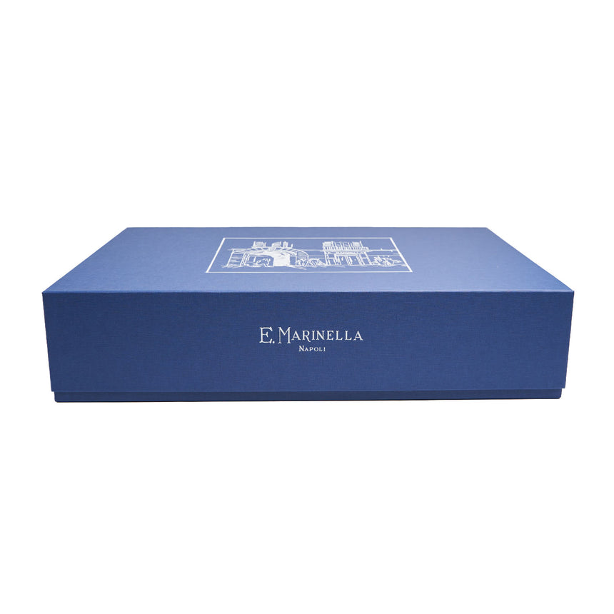 BOX DI NATALE CON PORTACRAVATTE BLUETTE, 2 CRAVATTE SARTORIALI