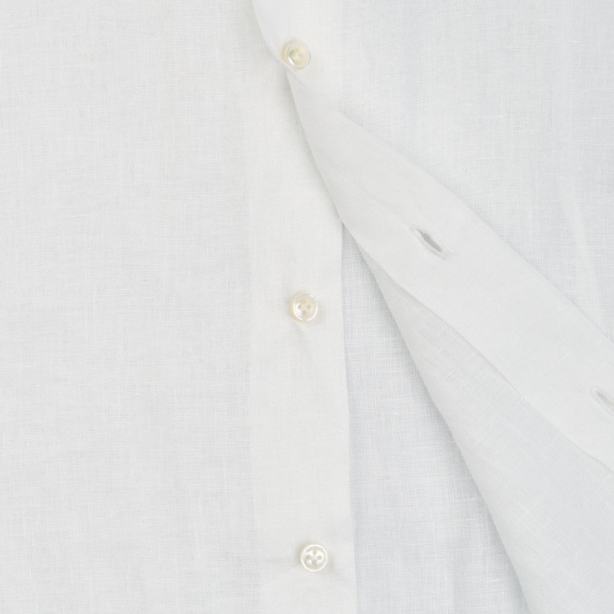 WHITE LINEN SHIRT