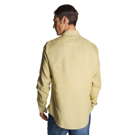 LIGHT GREEN LINEN SHIRT