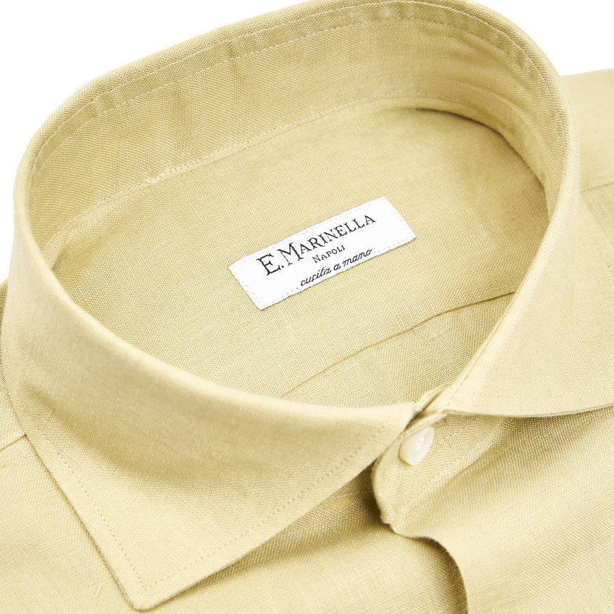 LIGHT GREEN LINEN SHIRT