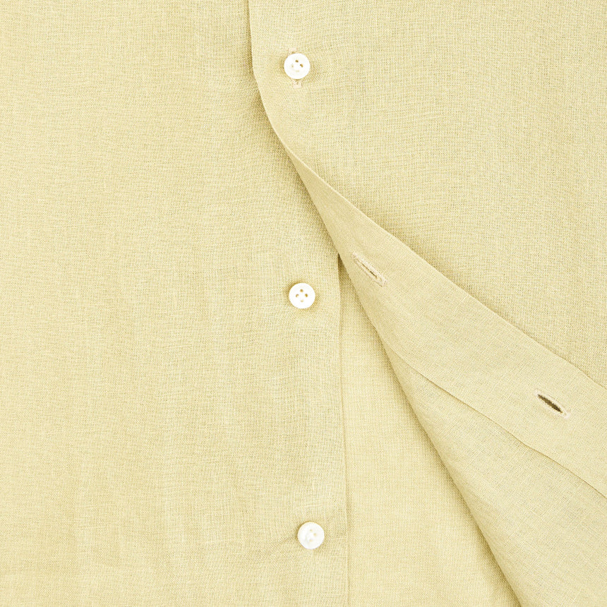 LIGHT GREEN LINEN SHIRT