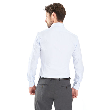 CAMICIA CLASSICA AZZURRA SLIM