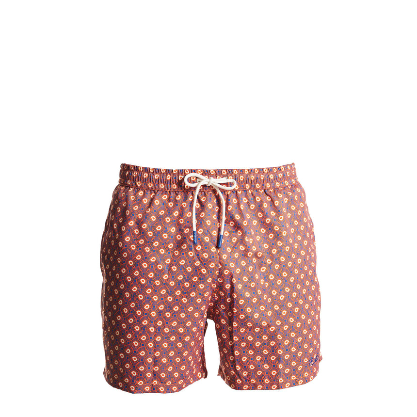 ORANGE BABY SWIM SHORTS