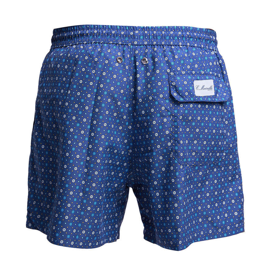 BLUE SWIM SHORTS