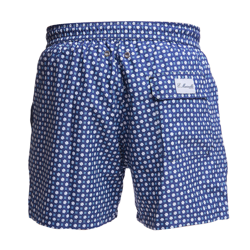 DARK BLUE SWIM SHORTS