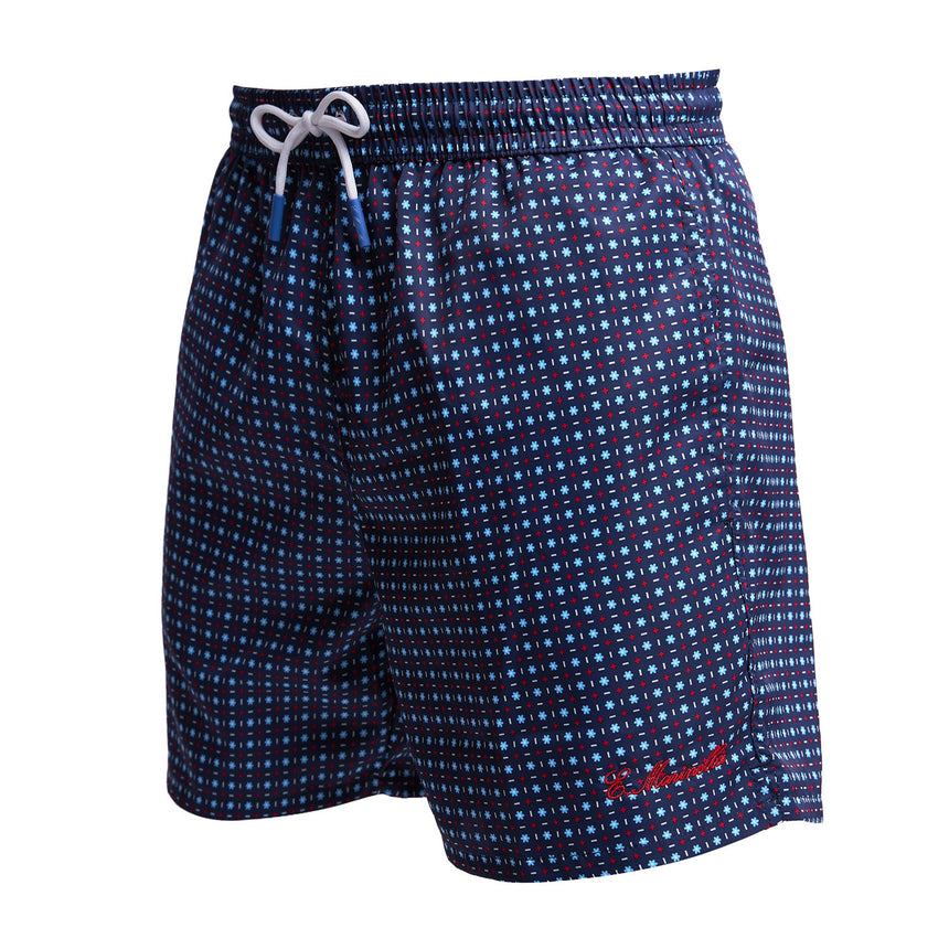 DARK BLUE SWIM SHORTS