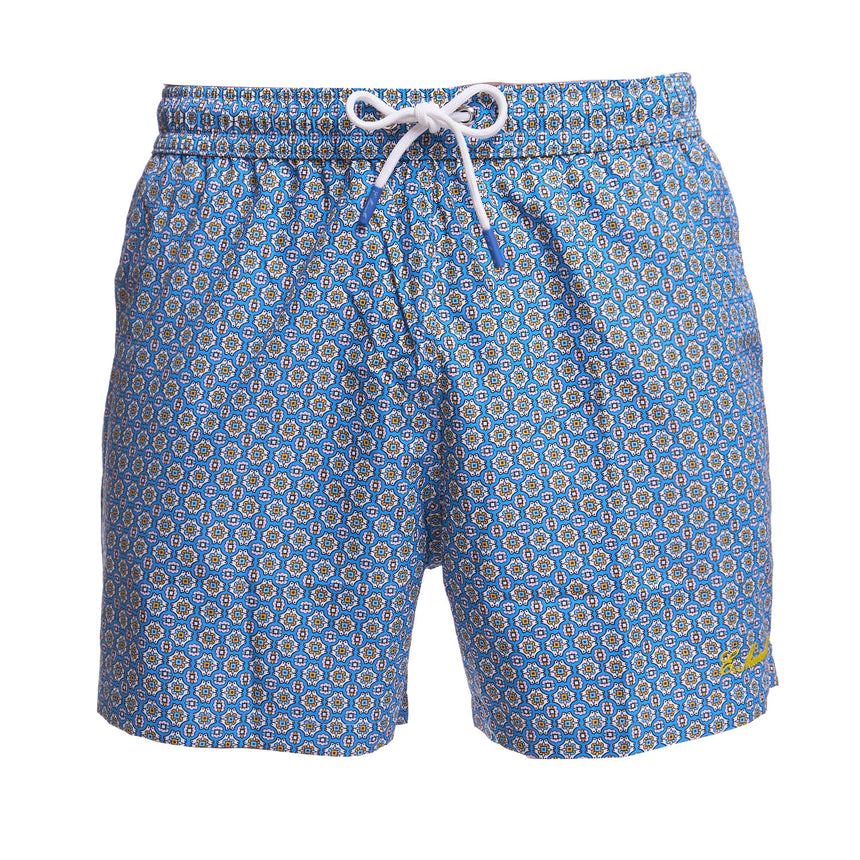 POWDER BLUE SWIM SHORTS