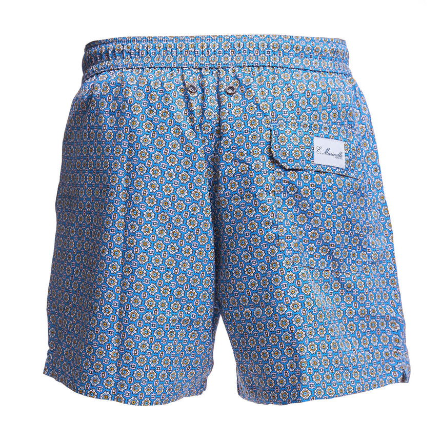 POWDER BLUE SWIM SHORTS