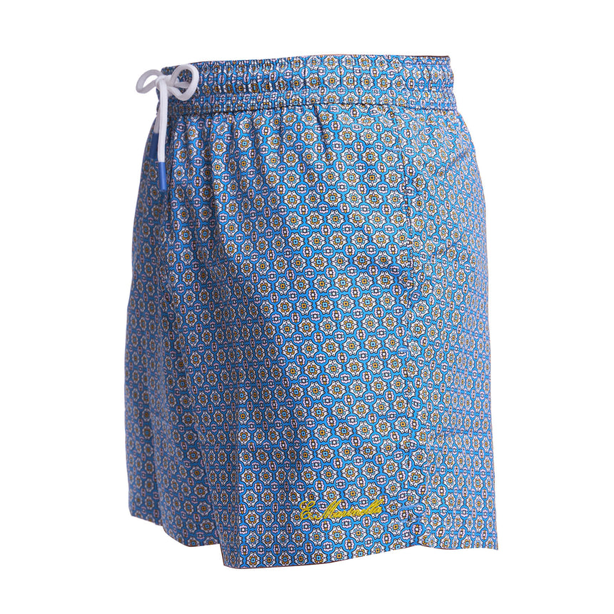 POWDER BLUE SWIM SHORTS