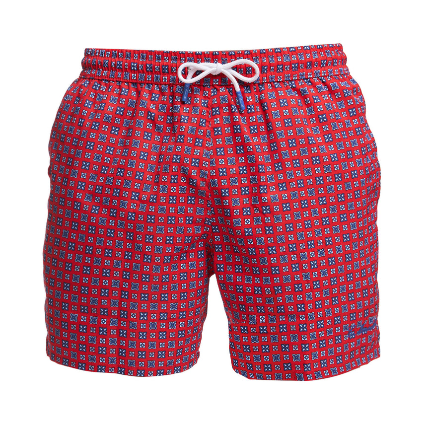 RED SWIM SHORT