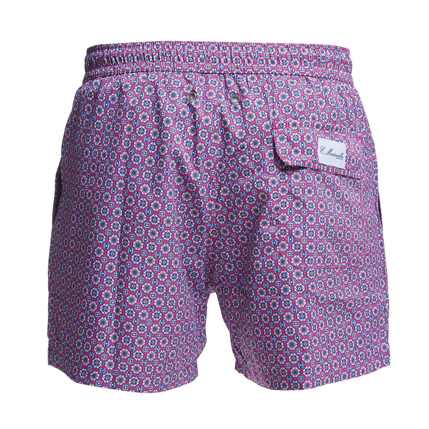 FUCSIA SWIM SHORTS