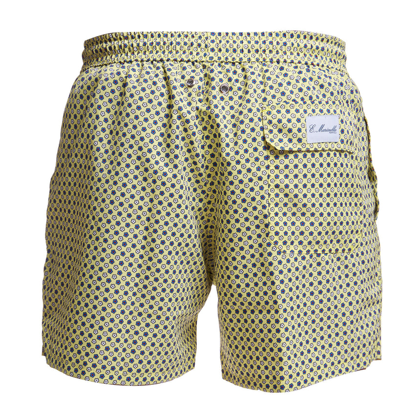 YELLOW SWIM SHORTS