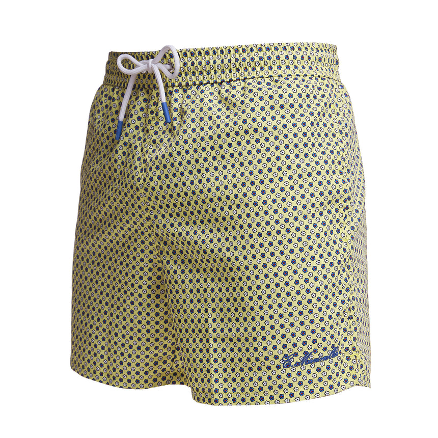 YELLOW SWIM SHORTS