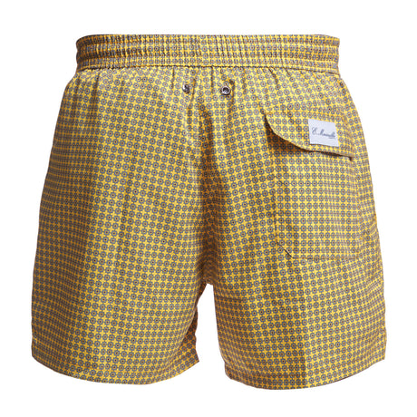 YELLOW SWIM SHORTS