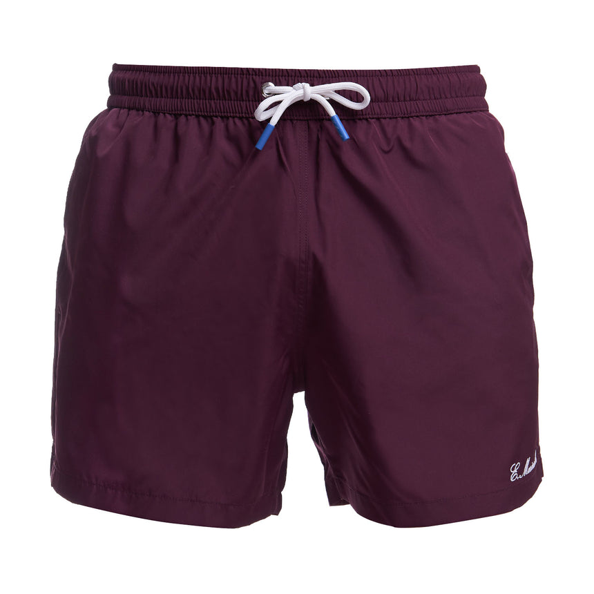 BURGUNDY SWIM SHORT