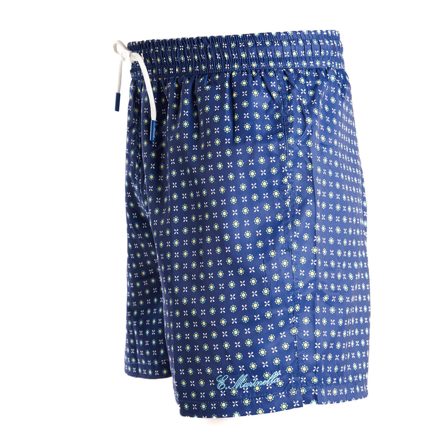 BLUE SWIM SHORTS