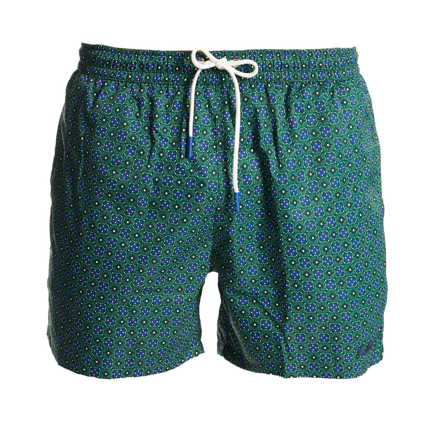 GREEN SWIM SHORTS