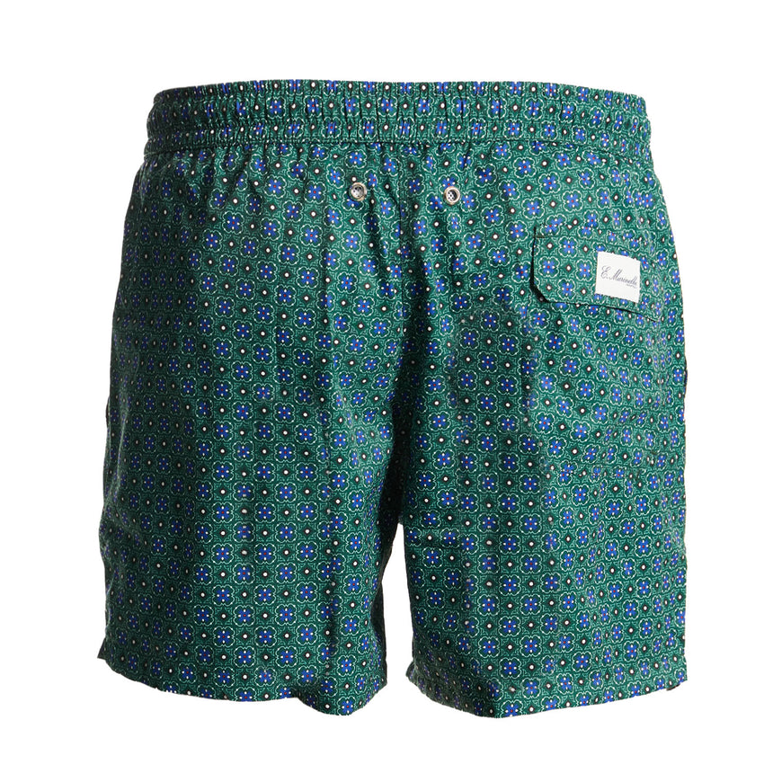 GREEN SWIM SHORTS