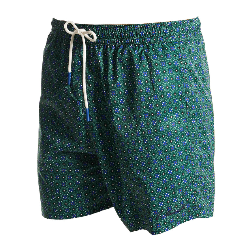 GREEN SWIM SHORTS