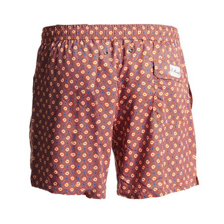 ORANGE SWIM SHORTS