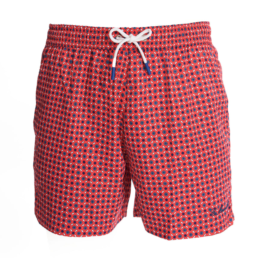 RED SWIM SHORTS