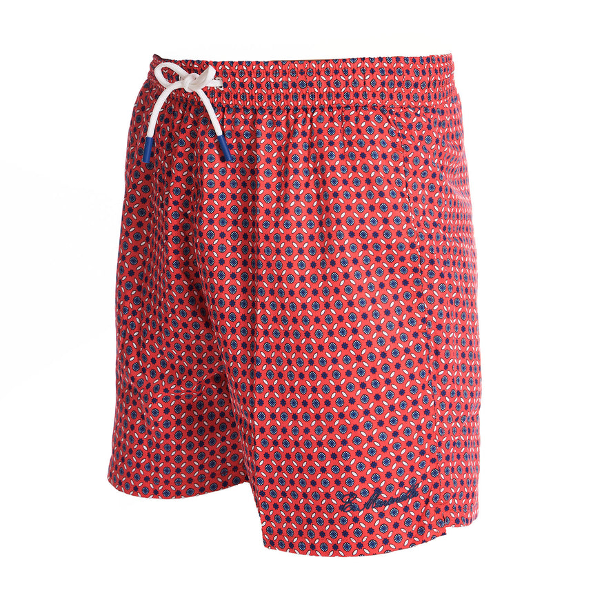 RED SWIM SHORTS