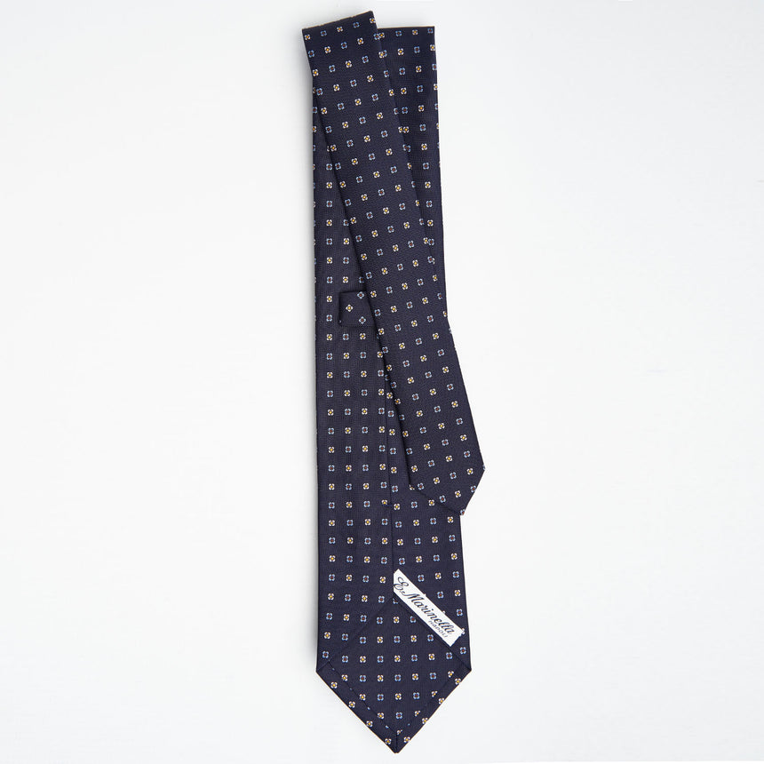 DARK BLUE SARTORIAL CLASSIC SILK TIE