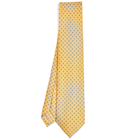 YELLOW 5 FOLD SARTORIAL SILK TIE