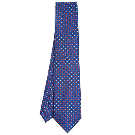 BLUE 5 FOLD SARTORIAL SILK TIE