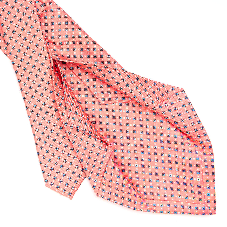 PINK 5 FOLD SARTORIAL SILK TIE