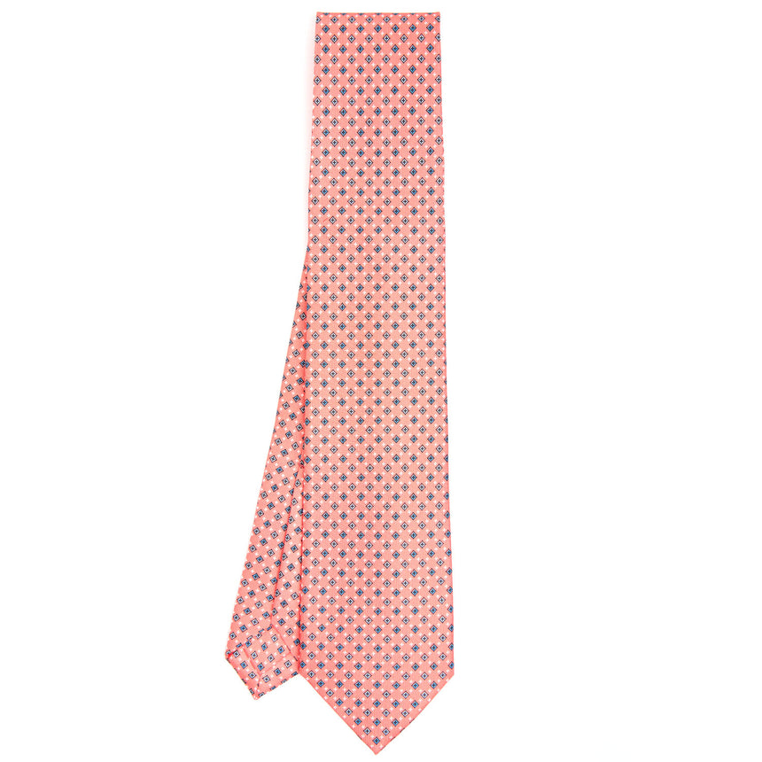 PINK 5 FOLD SARTORIAL SILK TIE