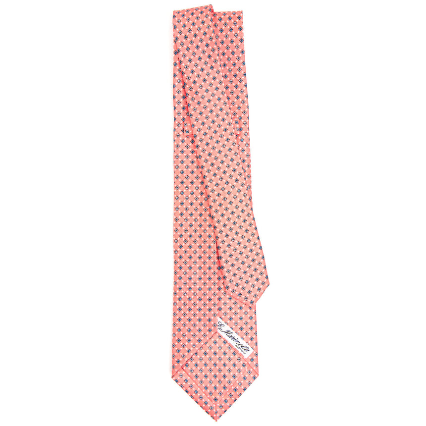 PINK 5 FOLD SARTORIAL SILK TIE